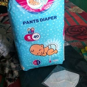 40 Diapers Only 270 Rupees