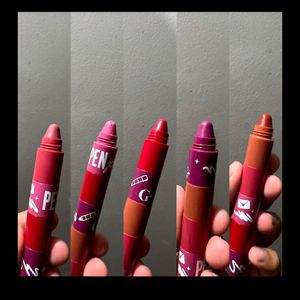 Gush Penpal 5-In-1 Lipstick| Five Shades In One|