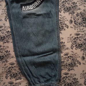 DENIM JOGGERS