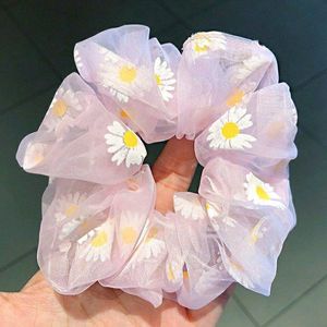 Pretty Trendy Daisy Scrunchies 7  (Multicolored)