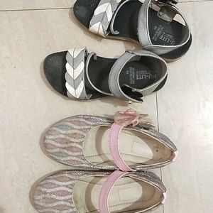 Combo 2 Footwear For Girls In Good Condition