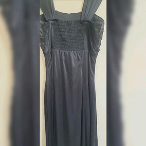 Black Western Style Gown