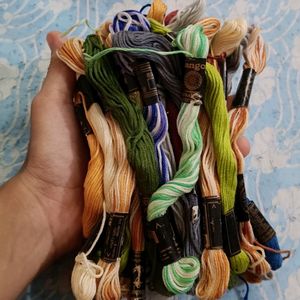 40 Embroidery Threads 🧵