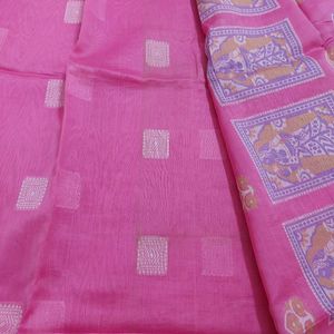 Beautiful Cotton Blend Saari