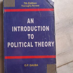 An introduction To Political Theory