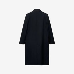 ZW Collection Minimalist Wool Blend Coat