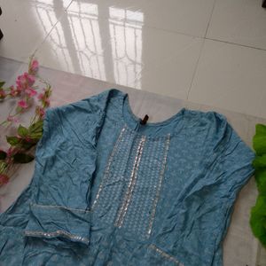 Anarkali Kurti Pant Set