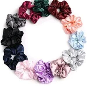 Satin Silk Scrunchies