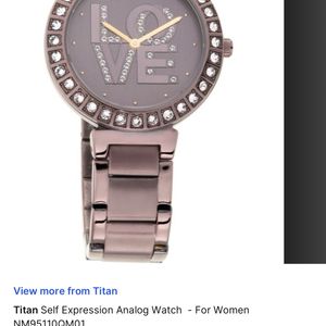 TITAN Self Expression Analog Dial Women’s Watch