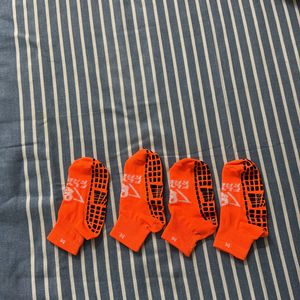 Grip Socks Set Of 2 (4pcs)