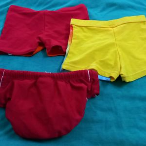 12/18 Months Babies High Quality Shorts Set Of 3