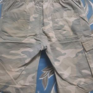 Cargo Capri For Boys 8-9 Years