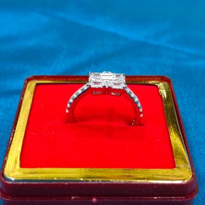 925 Italian Silver Ladies Ring