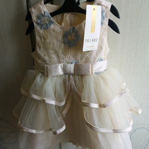 Off White Frock