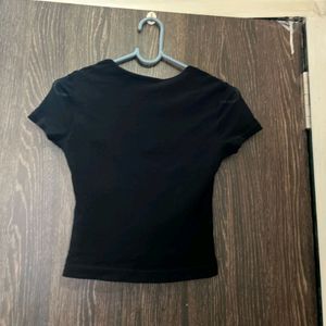 Black Crop Top