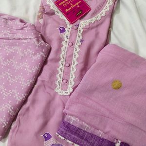 BRANDED COTTON KURTI SETS