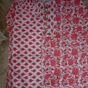 New Kurti With Pant Arrival Size 44