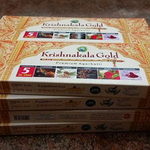 Agarbatti-2 Boxes(KrishnaKala Gold)