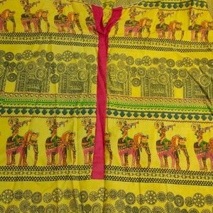 Jaipuri Print Kurta