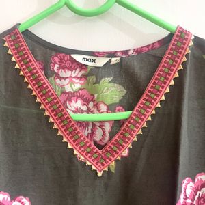 Max Daily Wear Brown Kurti