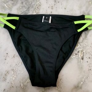 Black And Neon Panty