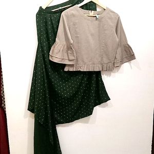 Lehenga Choli Or Dhoti Top