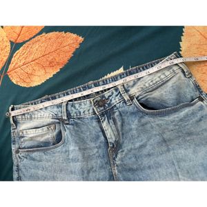 Causal Denim Capri