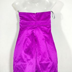 Purple Bodycon Mini Dress