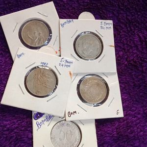 Old Coin 4 Pcs Comemrative