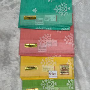 Chicken Kari Cotton Saree