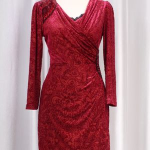 Korean Velvet Dress