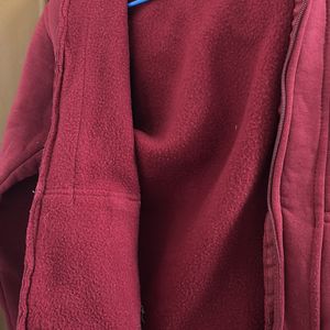 Sweatshirt For Women (Maroon)