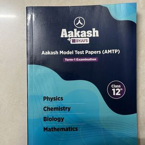 Aakash Model Test Papers for class 12