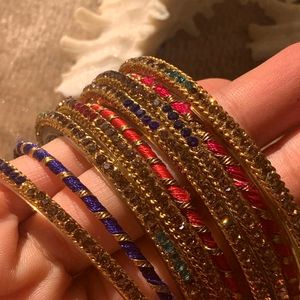 Combo Of 4 Bangle Sets