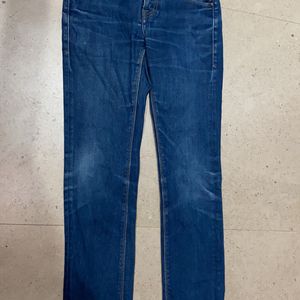 Y2k Low Rise Slim Straight Jeans