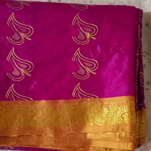 Silk Saree With Beautiful Designs