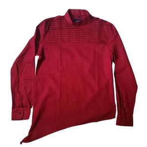 Fable + Maroon Shirt