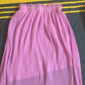 Pink Long Skirt