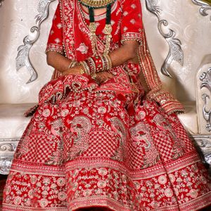 Bridal Red Lehenga