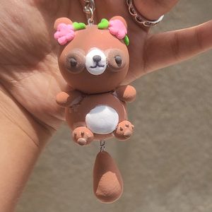 Raccoon Key Chain