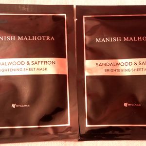 🥳MANISH MALHOTRA  BRIGHTENING SHEET MASK