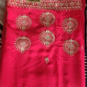 Saree With Attached Blouse Piece