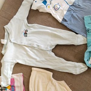 Combo Of New Born Baby Clothes