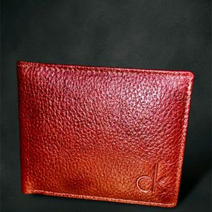 Calvin Klein Genuine Leather Wallet Men's