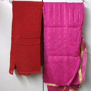 A Combo Of 4 New Colourful Dupattas