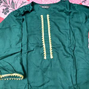 WOMENS KURTA AND PLAZZO SET WITH DUPATTA