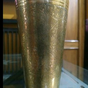 Brass Lassi Glass