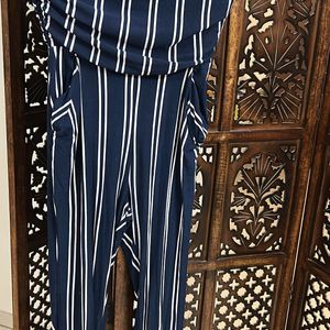 Striped Jumpsuit