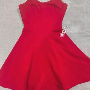 Red Skater Dress