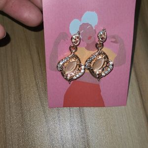 Rose Gold Earrings